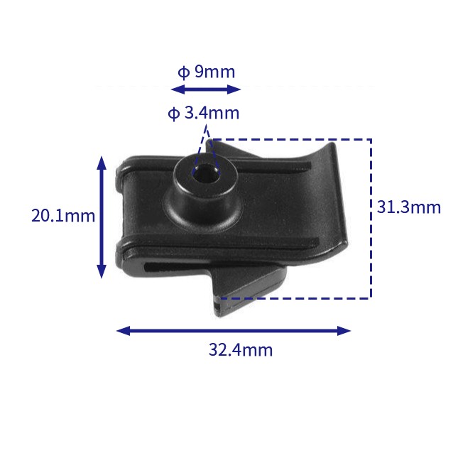 汽车卡扣紧固件(100个/包) 日产:63848-35F00
