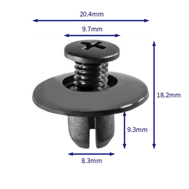 汽车卡扣紧固件(100个/包) 马自达:FB01-56-964