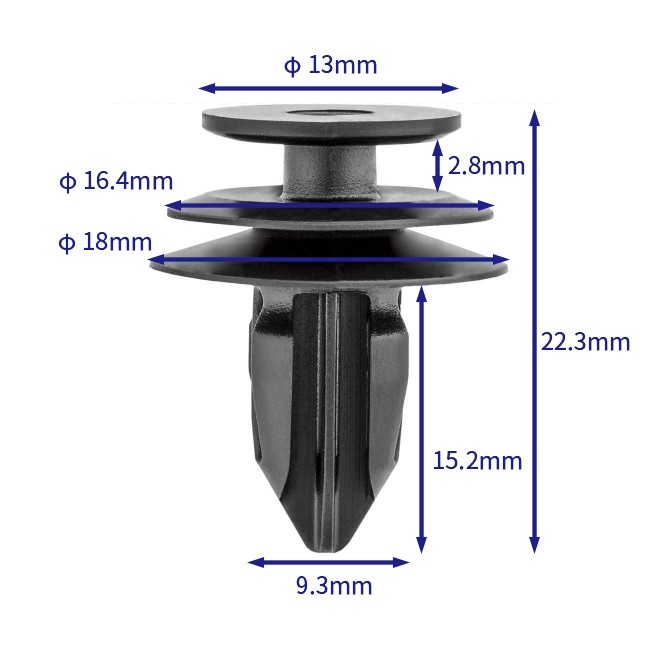 汽车卡扣紧固件(100个/包) 本田:90651T3L003