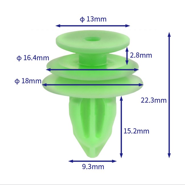 汽车卡扣紧固件(100个/包) 日产:01553-10641