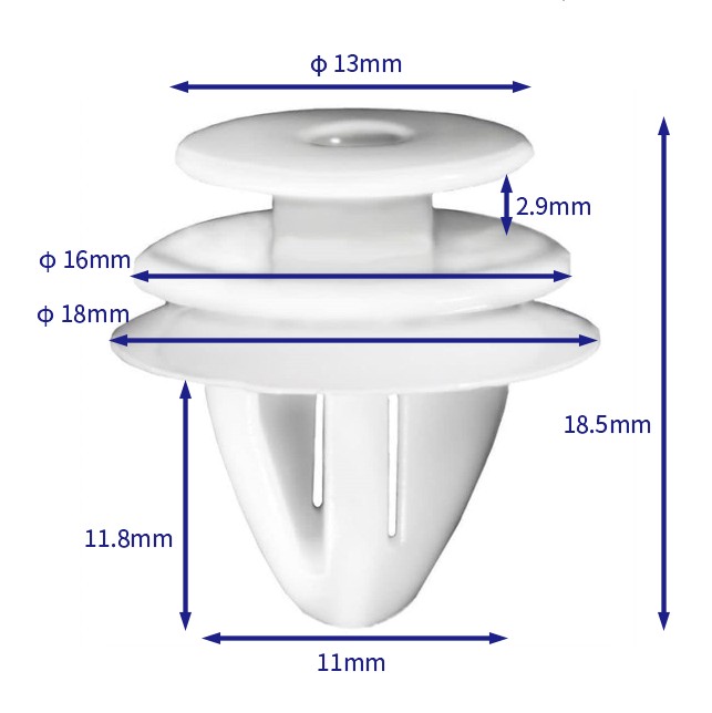 汽车卡扣紧固件(100个/包) 丰田:67771-89104