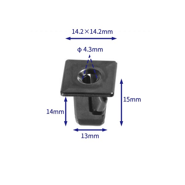 汽车卡扣紧固件(100个/包) 本田:90682SDAA01