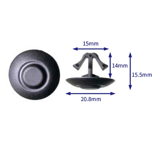 汽车卡扣紧固件(100个/包) 汽车卡扣紧固件