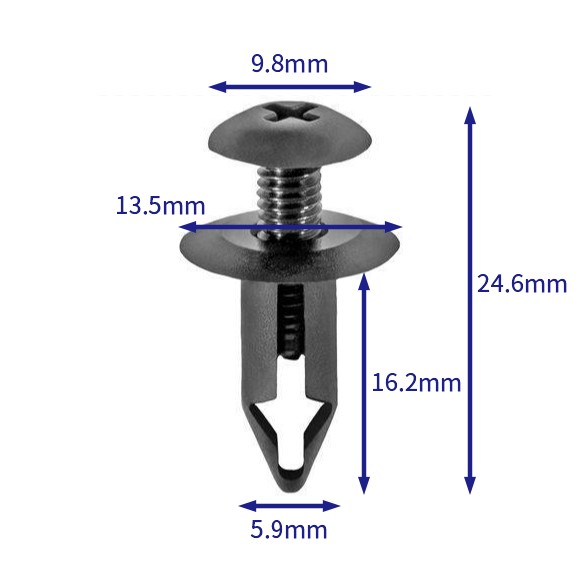 汽车卡扣紧固件(100个/包) 日产:66860-01W01