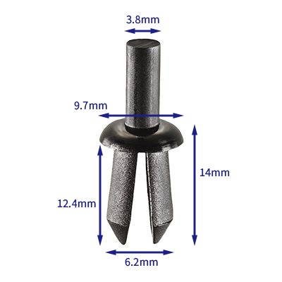 汽车卡扣紧固件(100个/包) 宝马:51467002606
