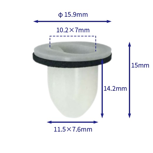 汽车卡扣紧固件(100个/包) 丰田:81496-52020；81496-52020；81496-0E020；81496-0D030；81496-06029；81496-02020；81496-0D040；81496-0D070；81496-0D060;81496-53010