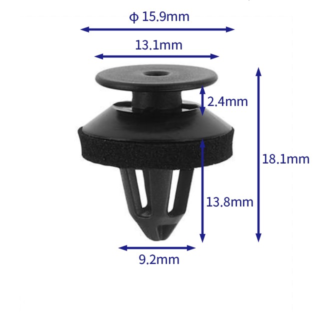 汽车卡扣紧固件(100个/包) 奔驰:A0009970133