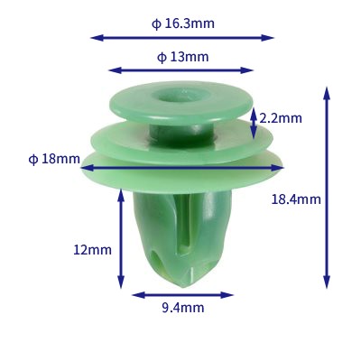 汽车卡扣紧固件(100个/包) 本田:91560SZW003