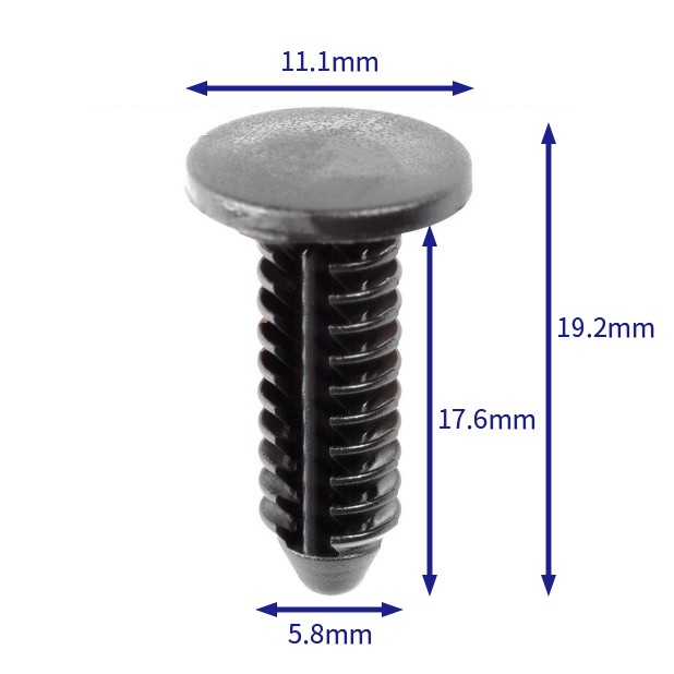 汽车卡扣紧固件(100个/包) 克莱斯勒:6505417-AA；特斯拉：1021886-00-A