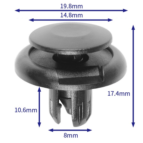 汽车卡扣紧固件(100个/包) 本田:91512-SX0-003