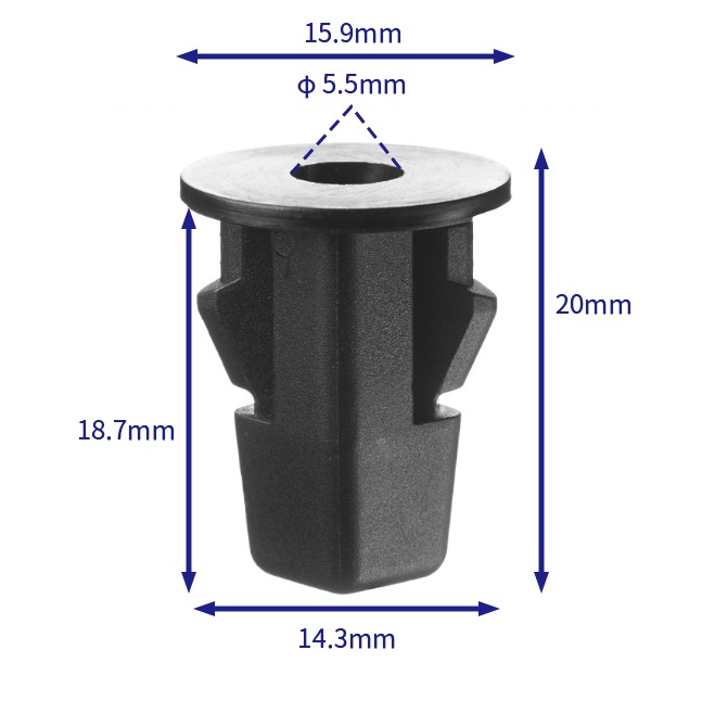 汽车卡扣紧固件(100个/包) 丰田:90189-06214