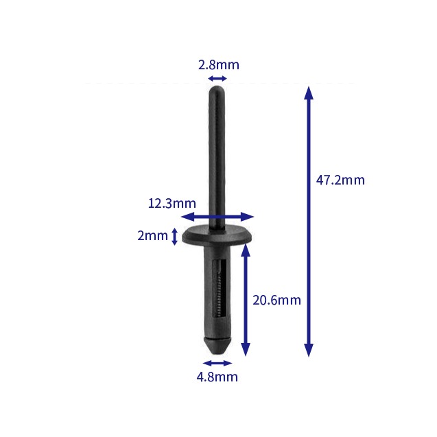 汽车卡扣紧固件(100个/包) 大众:175853577；17585357701CChrysler: 6500899 ；6503800Ford: N804343S；GM: 20432975