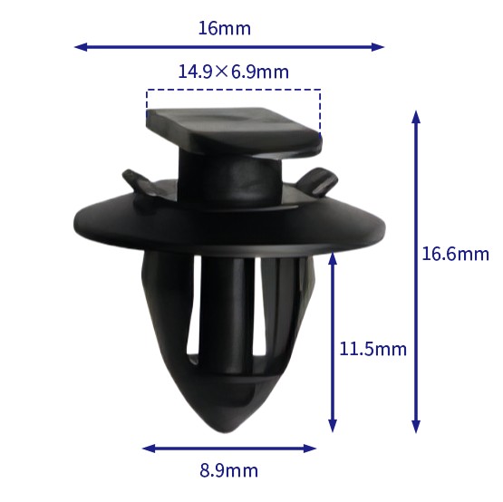 Car buckle fasteners (100/pack) car buckle fasteners