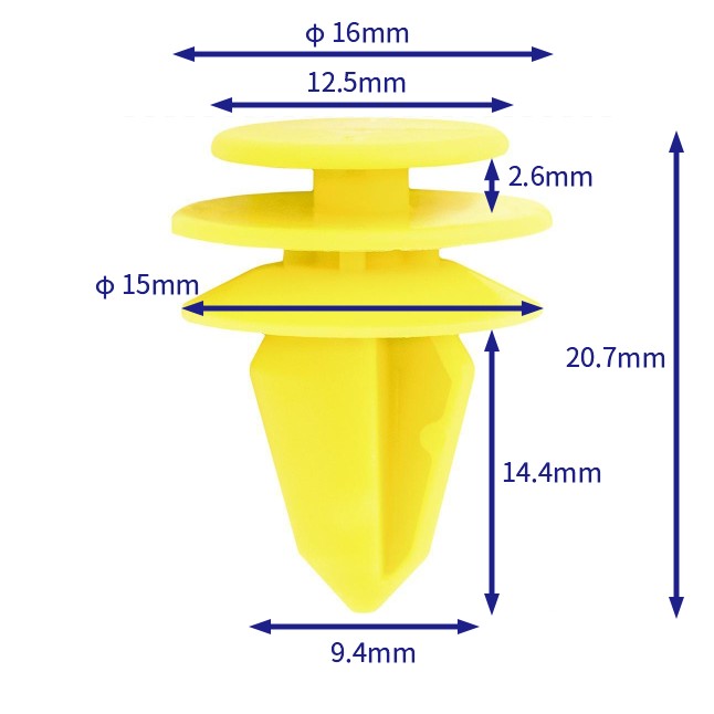 汽车卡扣紧固件(100个/包) 克莱斯勒:68085677AA