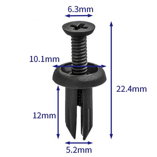 汽车卡扣紧固件(100个/包) 丰田:90467-05090-B1;90467-C0018-B0; 90467-05090-C1;90467-05090; 90467-05090-B0;90467-05090-E1；90467-05090-06
