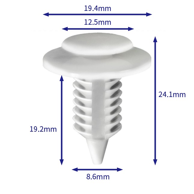汽车卡扣紧固件(100个/包) 克莱斯勒:6503709