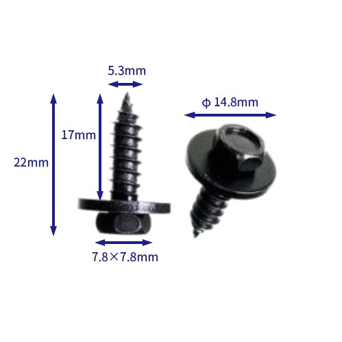 汽车卡扣紧固件(100个/包) 汽车卡扣紧固件