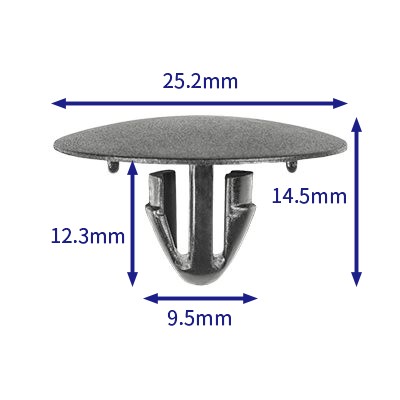 汽车卡扣紧固件(100个/包) 丰田:90467-09050;90467-09118；90467-08124；90467-C0025； 90467-C0006； 90467-09041；90467-09070-05；90467-W0003；90467-09070-04；
