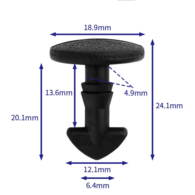 汽车卡扣紧固件(100个/包) 路虎:DYR500010