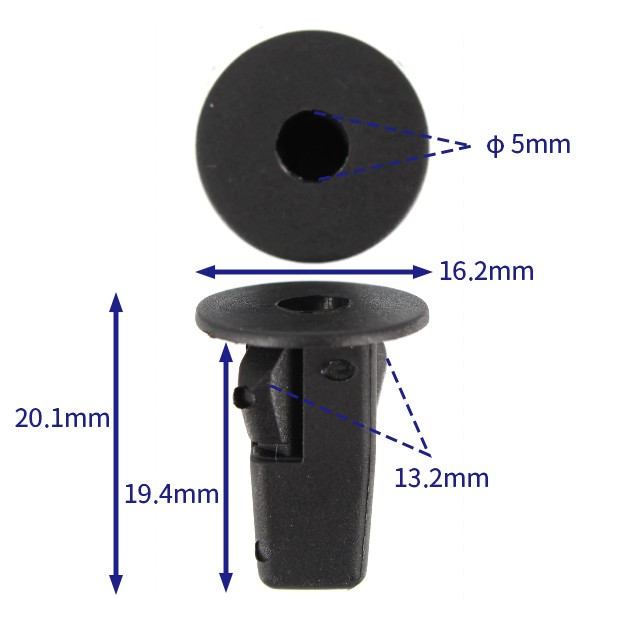 汽车卡扣紧固件(100个/包) 丰田:90189-06028