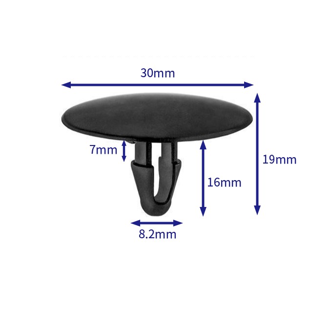 汽车卡扣紧固件(100个/包) Toyota:90467-08081 (Automotive Clip Fastener)