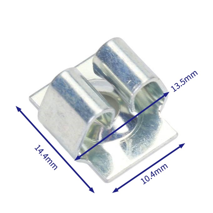 汽车卡扣紧固件(100个/包) Volkswagen (VW):N10327102 (Automotive Clip Fastener)