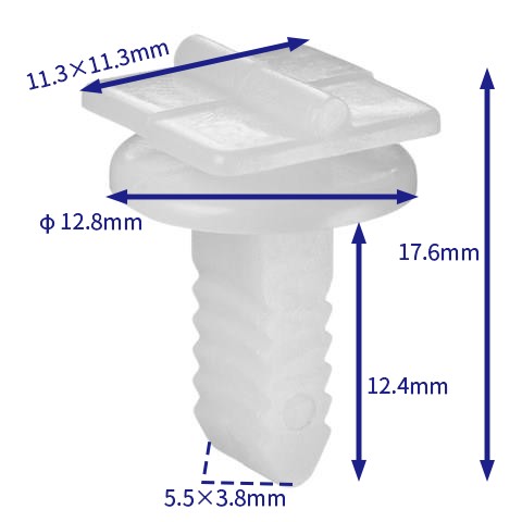 汽车卡扣紧固件(100个/包) Ford:YC15B03180AB (Automotive Clip Fastener)