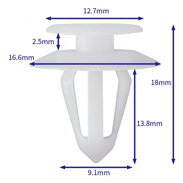 Крепеж для автомобиля (100 шт/пакет) Opel:90321122