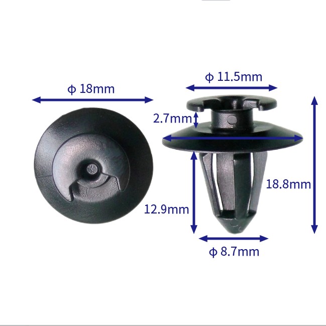 汽车卡扣紧固件(100个/包) Mercedes-Benz:A4639880278 (Automotive Clip Fastener)