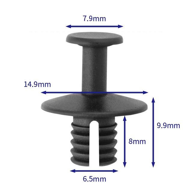 汽车卡扣紧固件(100个/包) BMW:16136753087 (Automotive Clip Fastener)