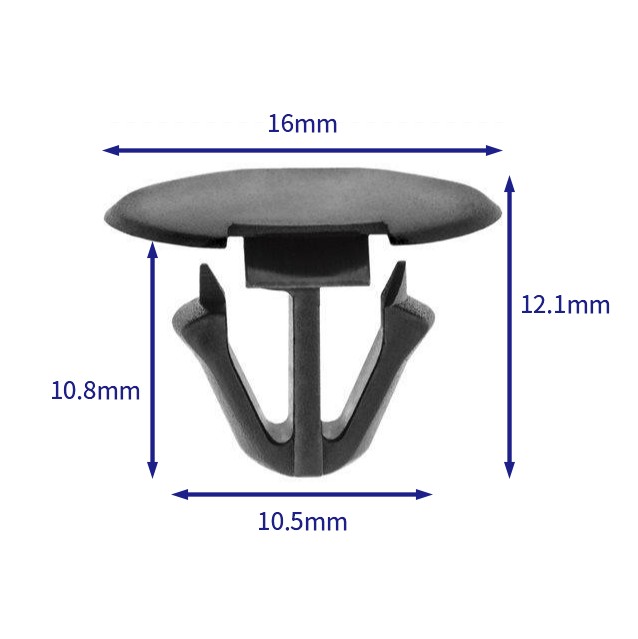 自動車バックル留め具 (100個/バッグ) toyota: 9046706192