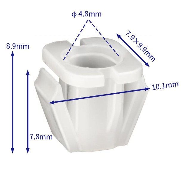 汽车卡扣紧固件(100个/包) Hyundai:87715-3V000 (Automotive Clip Fastener)