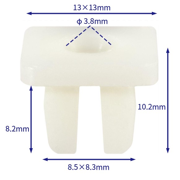 汽车卡扣紧固件(100个/包) Toyota:90189-06010;Nissan:96706-P0105; (Automotive Clip Fastener)