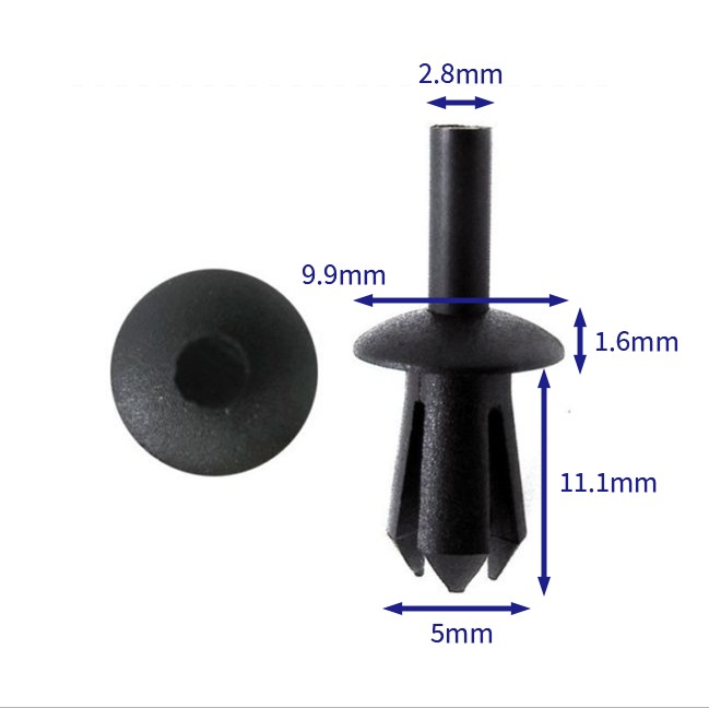 汽车卡扣紧固件(100个/包) BMW:51161881149 (Automotive Clip Fastener)