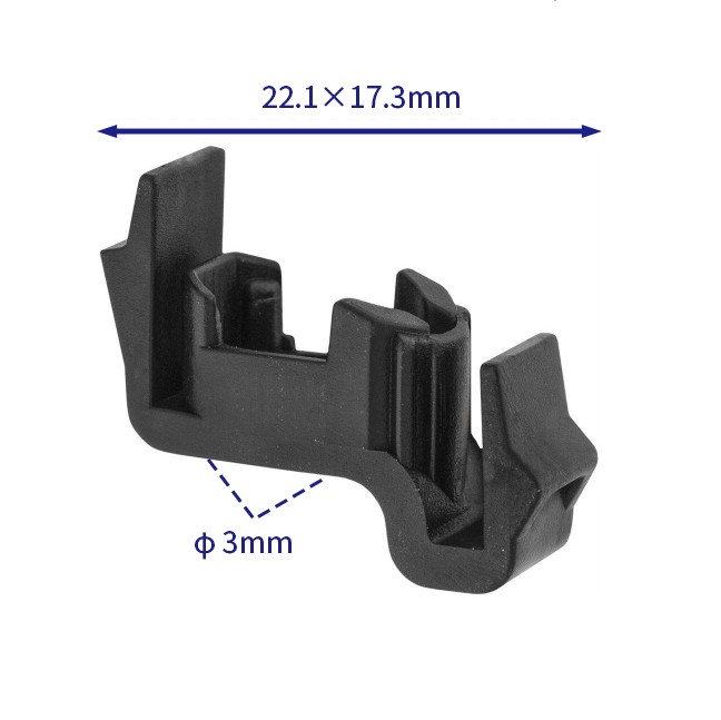 汽车卡扣紧固件(100个/包) Honda:33152-TLA-A01 (Automotive Clip Fastener)