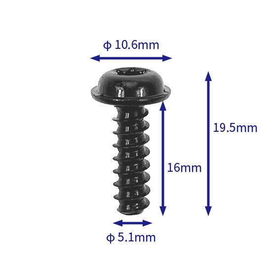 汽车卡扣紧固件(100个/包) General Motors (GM):11611225 (Automotive Clip Fastener)