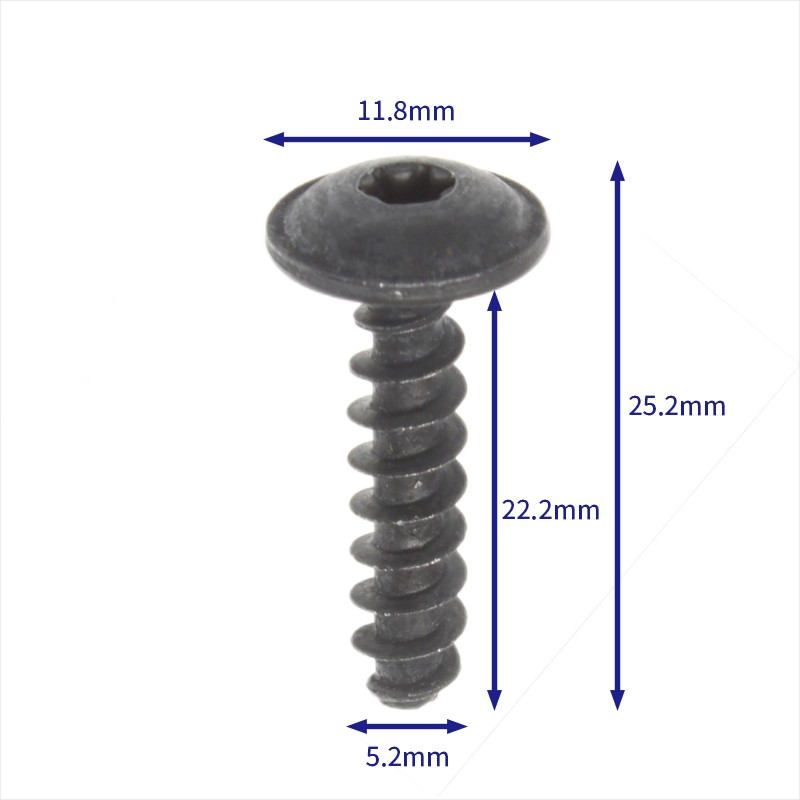 汽车卡扣紧固件(100个/包) Volkswagen (VW):N90739704 (Automotive Clip Fastener)
