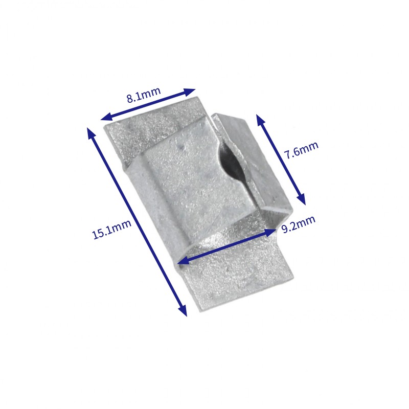 汽车卡扣紧固件(100个/包) Volkswagen (VW):N90093502 (Automotive Clip Fastener)