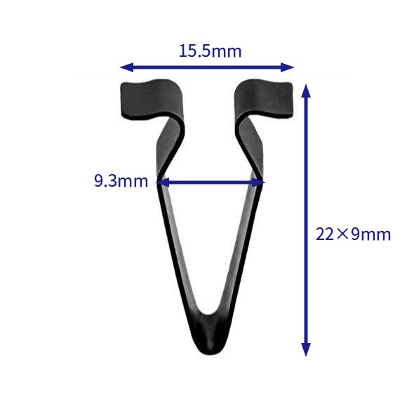 汽车卡扣紧固件(100个/包) Mercedes-Benz:A0029912170 (Automotive Clip Fastener)