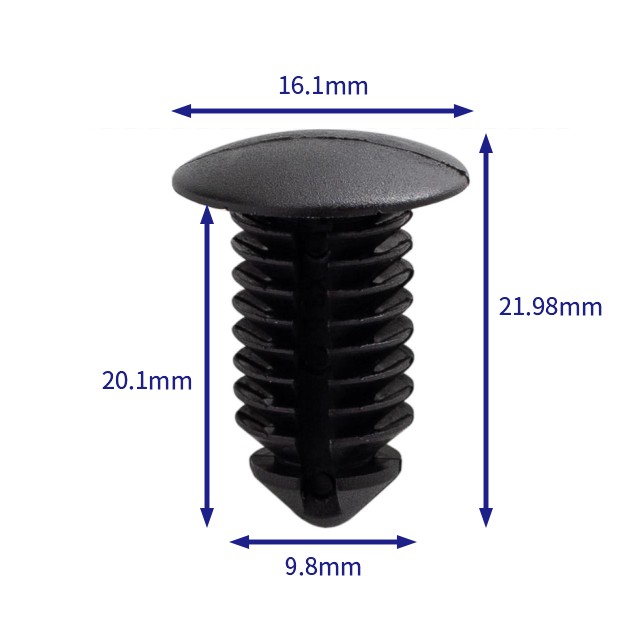 汽车卡扣紧固件(100个/包) Ford:N807721S;General Motors (GM): 6504043 (Automotive Clip Fastener)