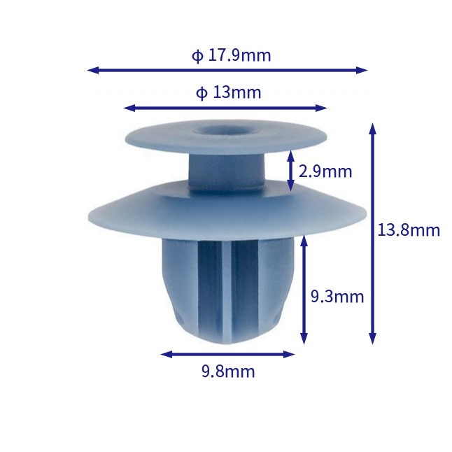 汽车卡扣紧固件(100个/包) Mitsubishi:MU000977
