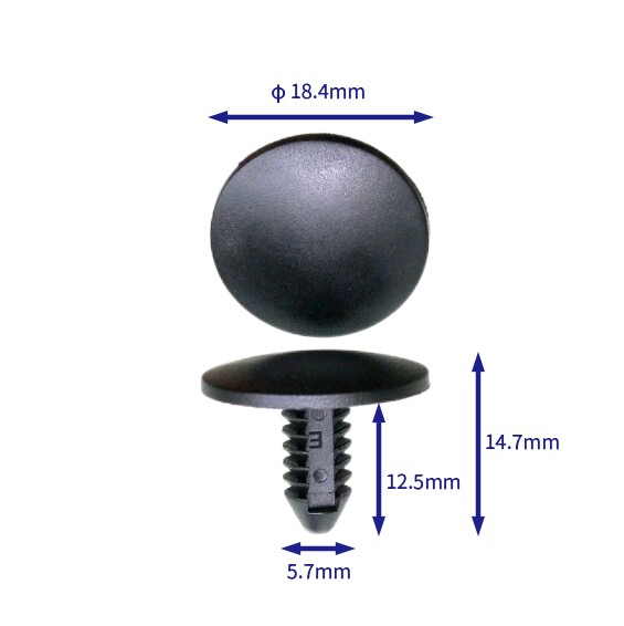 汽车卡扣紧固件(100个/包) BMW:52208133466 (Automotive Clip Fastener)
