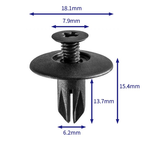 汽车卡扣紧固件(100个/包) Honda:91524-SE0-003 (Automotive Clip Fastener)