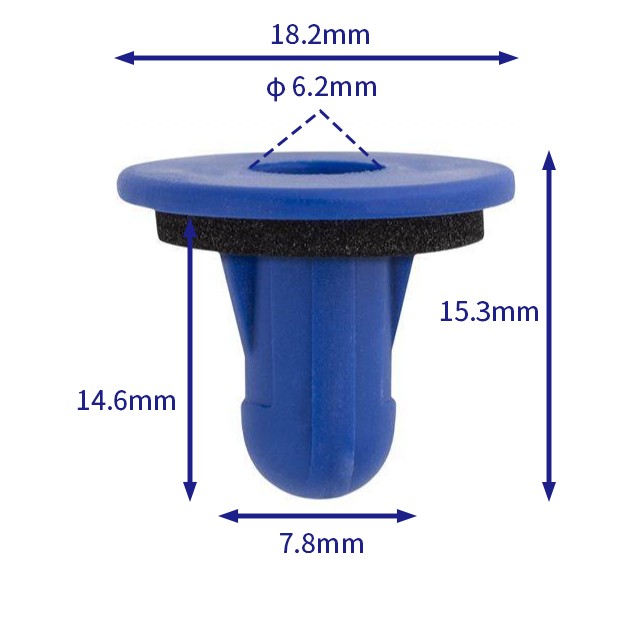 汽车卡扣紧固件(100个/包) Mercedes-Benz:91626-TA0-A01 (Automotive Clip Fastener)