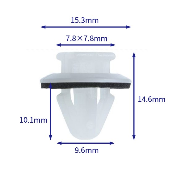 汽车卡扣紧固件(100个/包) Toyota:62955-12010 (Automotive Clip Fastener)