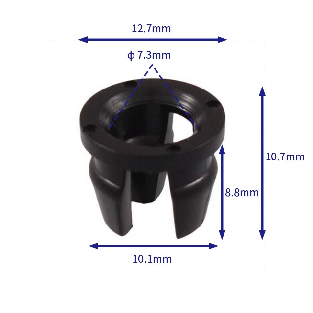 汽车卡扣紧固件(100个/包) Ford:N807994-S;Toyota:90467-12042;90467-11126;Nissan:26399-40U00 (Automotive Clip Fastener)