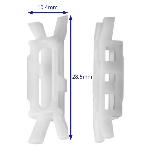 汽车卡扣紧固件(100个/包) Renault:7701204862 (Automotive Clip Fastener)