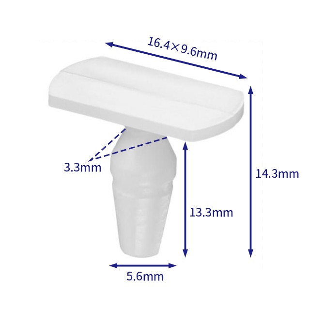 汽车卡扣紧固件(100个/包) Mercedes-Benz:A0019889781 (Automotive Clip Fastener)