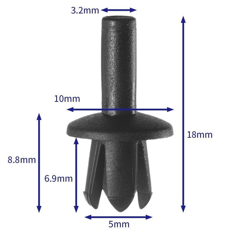 汽车卡扣紧固件(100个/包) Mercedes-Benz:A0009900392 (Automotive Clip Fastener)