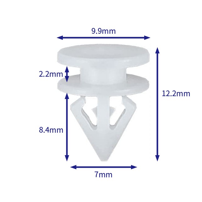 汽车卡扣紧固件(100个/包) General Motors (GM):11602522 (Automotive Clip Fastener)